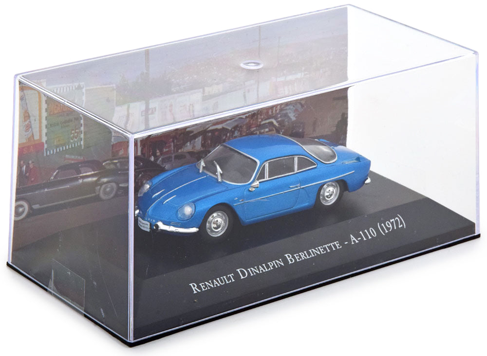 Renault Dinalpin Berlinette A-110 1972 cu vitrina - 1/43 Altaya