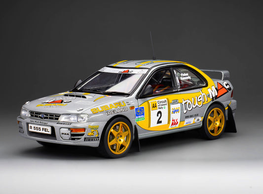 Subaru Impreza 555 #2 B.Fisher / R.Kennedy Winner AA Circuit of Ireland 1999 1/999pcs - 1/18 Sun Star