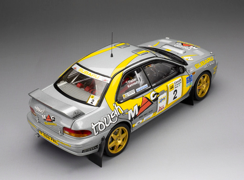 Subaru Impreza 555 #2 B.Fisher / R.Kennedy Winner AA Circuit of Ireland 1999 1/999pcs - 1/18 Sun Star