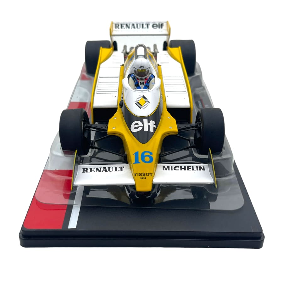 Formula 1 Renault RS10 #16 Great Britain GP 1979 Rene Arnoux - 1/18 Model Car Group