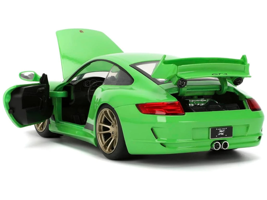 Porsche 911 GT3 997 verde - 1/24 Jada