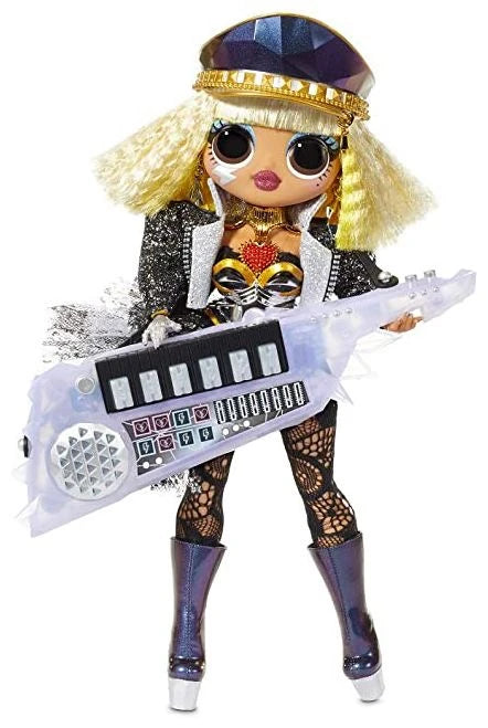 Papusa LOL OMG Remix Rock -FAME QUEEN cu 15 surprize
