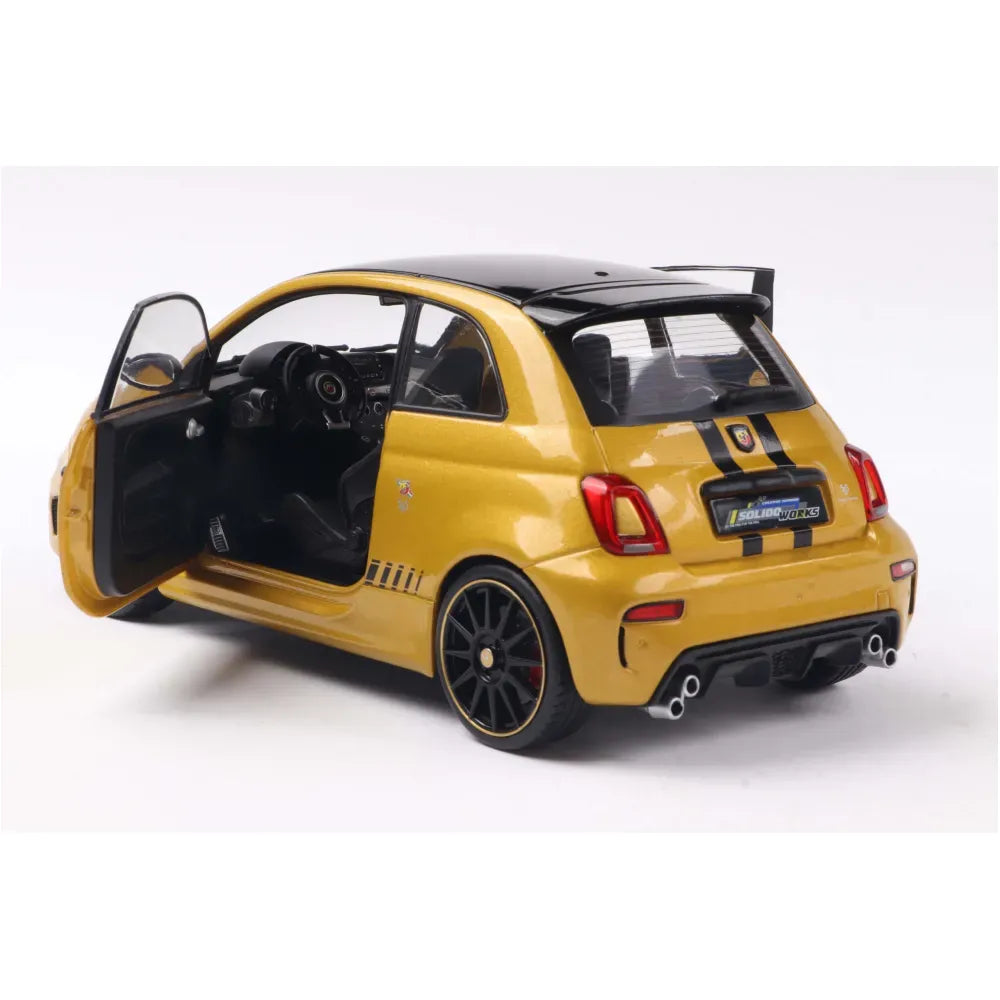 Fiat F595 Abarth galben 2024 - 1/18 Solido