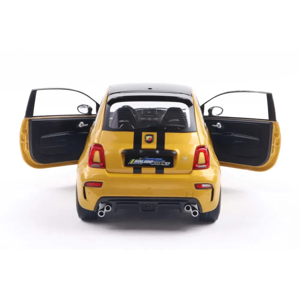 Fiat F595 Abarth galben 2024 - 1/18 Solido