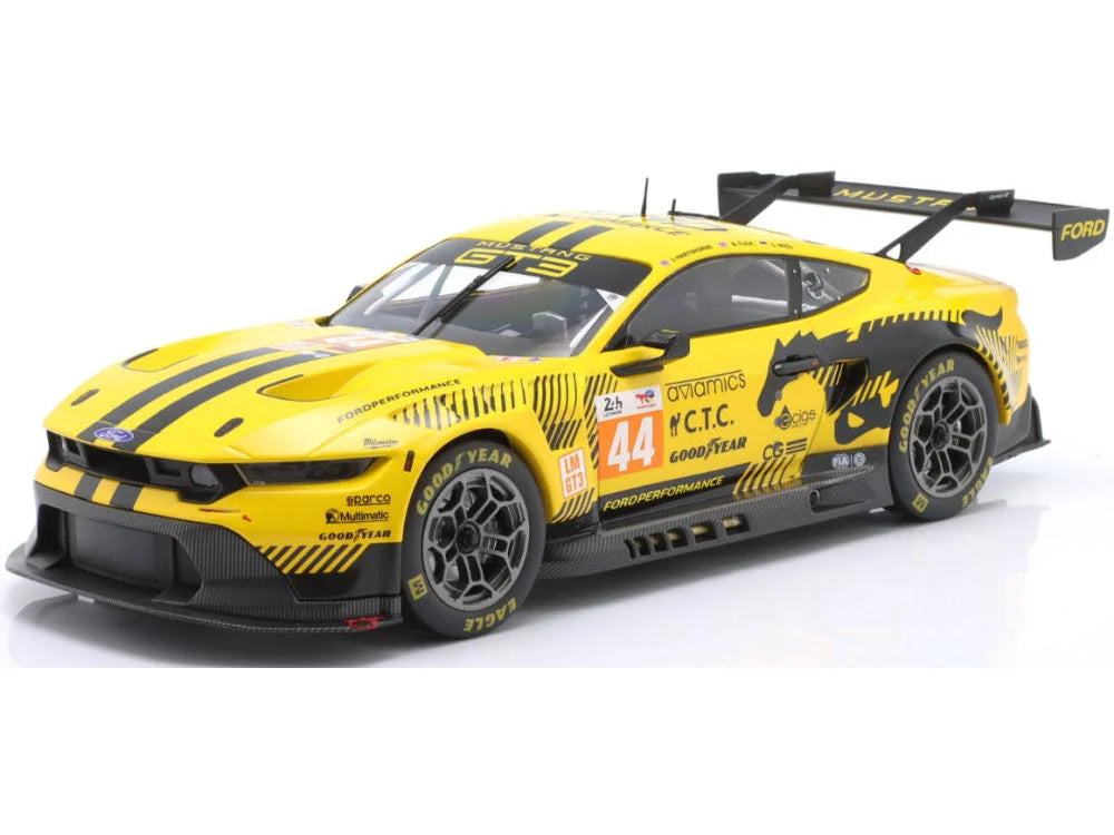 Ford Mustang GT3 #44 24h LeMans 2024 - 1/18 Ixo Modelcars