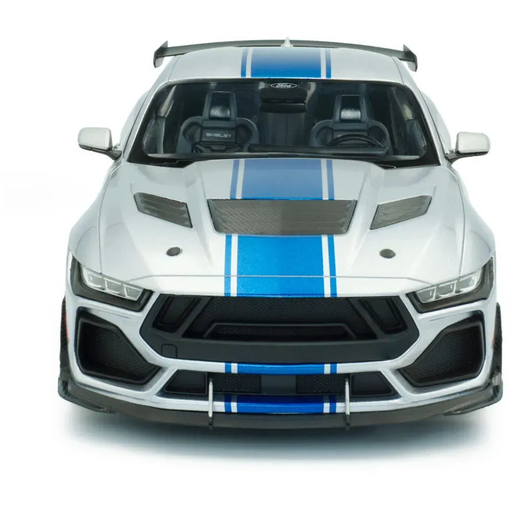 Ford Shelby Mustang Super Snake 2024 gri/albastru - 1/18 Solido