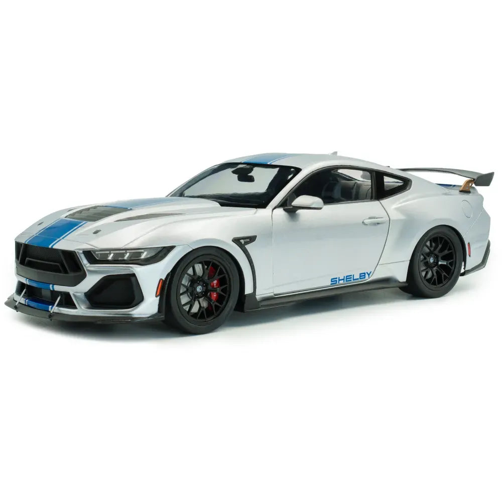 Ford Shelby Mustang Super Snake 2024 gri/albastru - 1/18 Solido