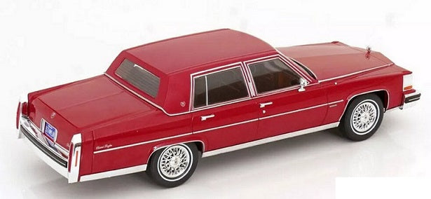 Cadillac Fleetwood Brougham rosu - 1/18 Model Car Group
