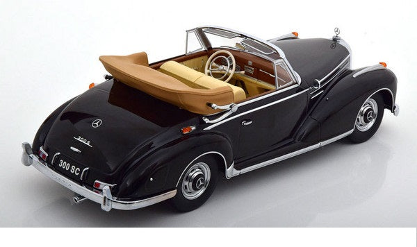 Mercedes 300 SC Cabriolet 1957 negru/crem - 1/18 KK-Scale