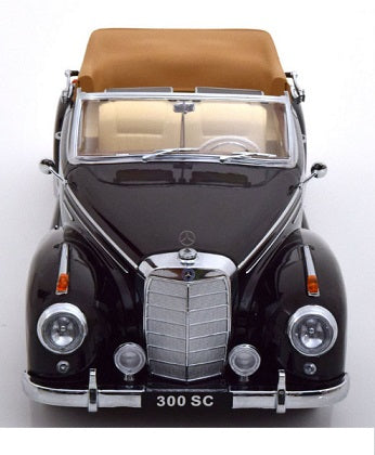 Mercedes 300 SC Cabriolet 1957 negru/crem - 1/18 KK-Scale