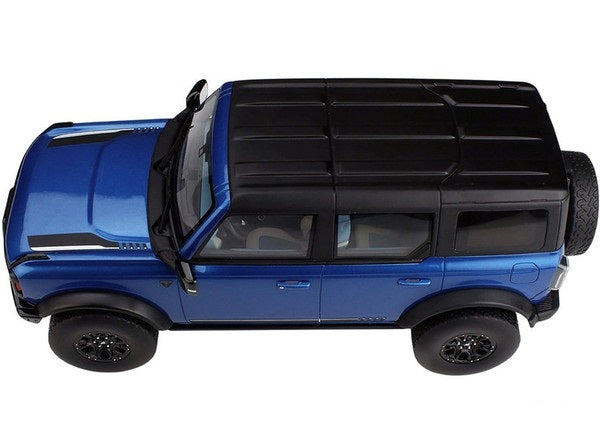 Ford Bronco albastru cu 4 usi - 1/18 GT Spirit