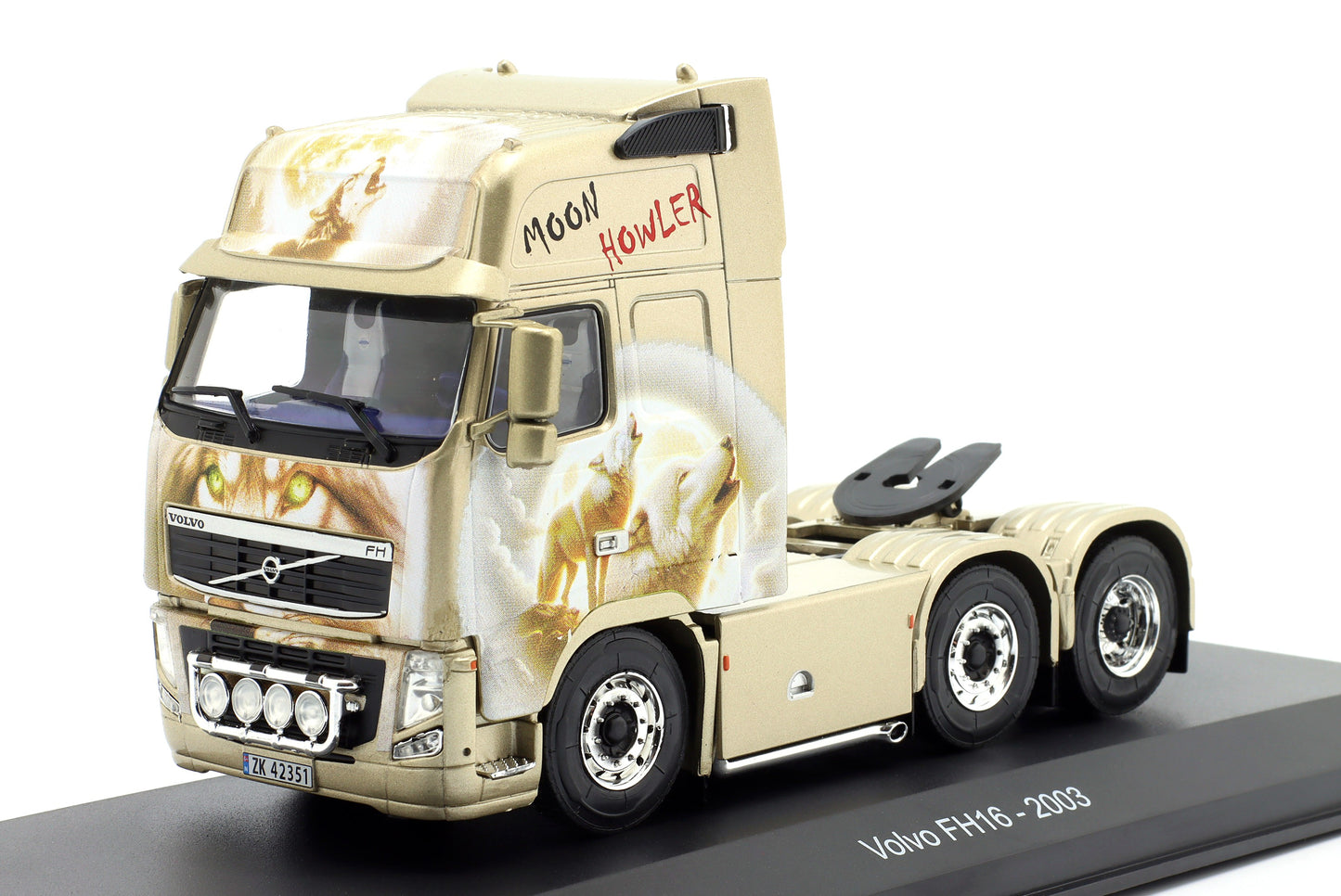 Camion Cap tractor Volvo FH16 Truck 2003 Moon Howler - 1/43 Hachette
