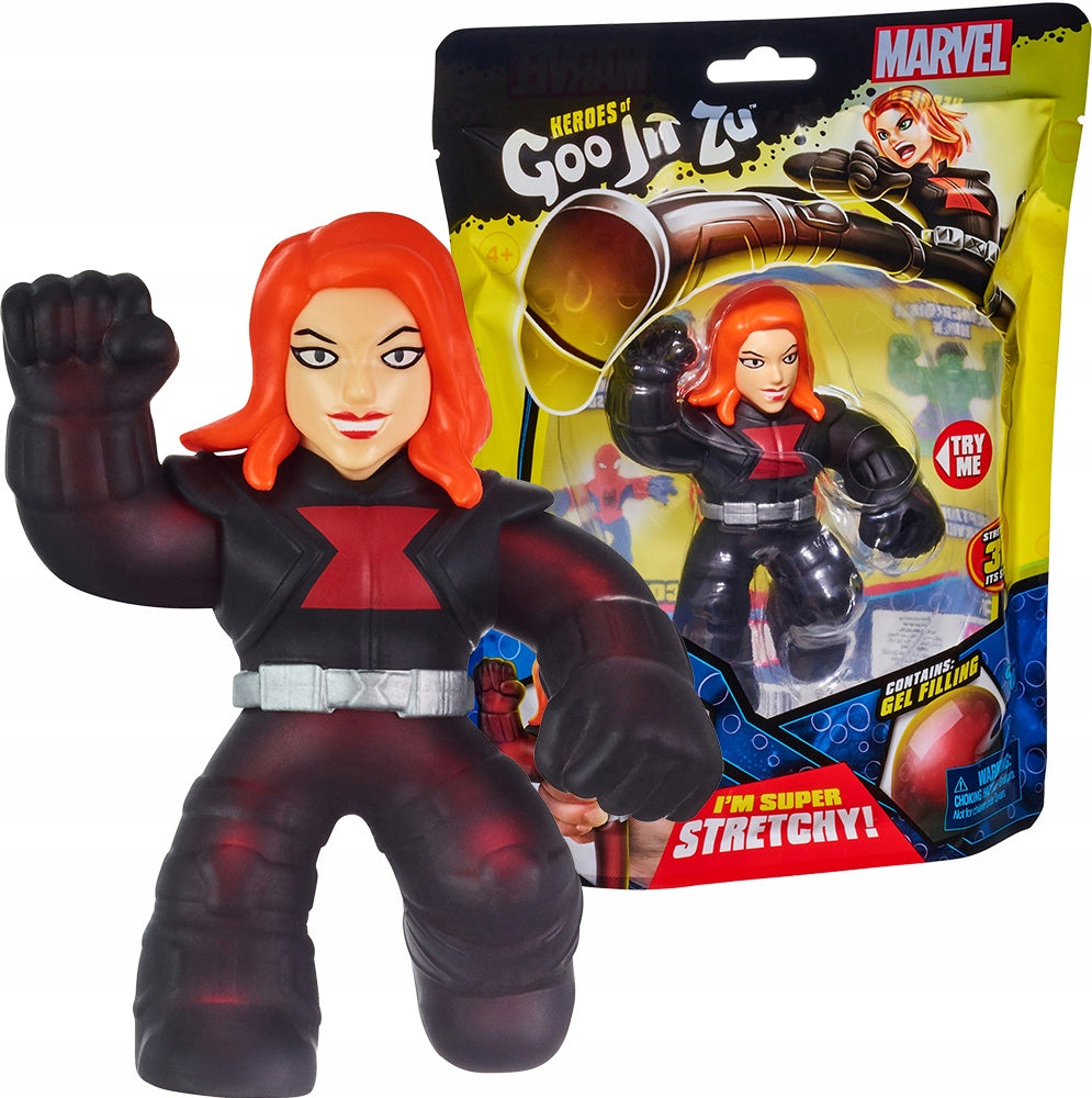 Figurina Marvel Action Goo Jit Zu - Black Widow 12cm