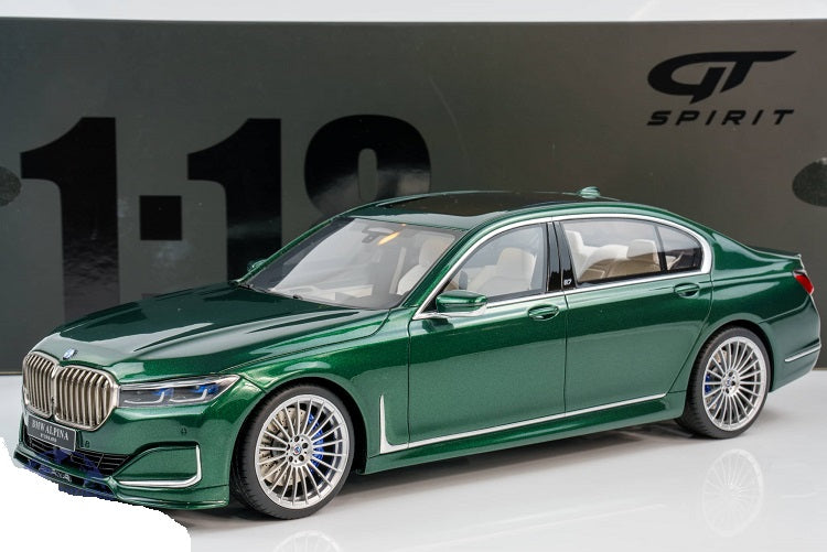 BMW Alpina B7 Saloon verde - 1/18 GT-Spirit