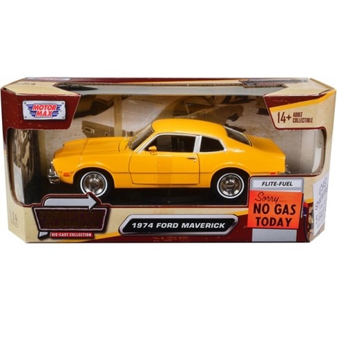 Ford Maverick 1974 galben - 1/24 Motormax