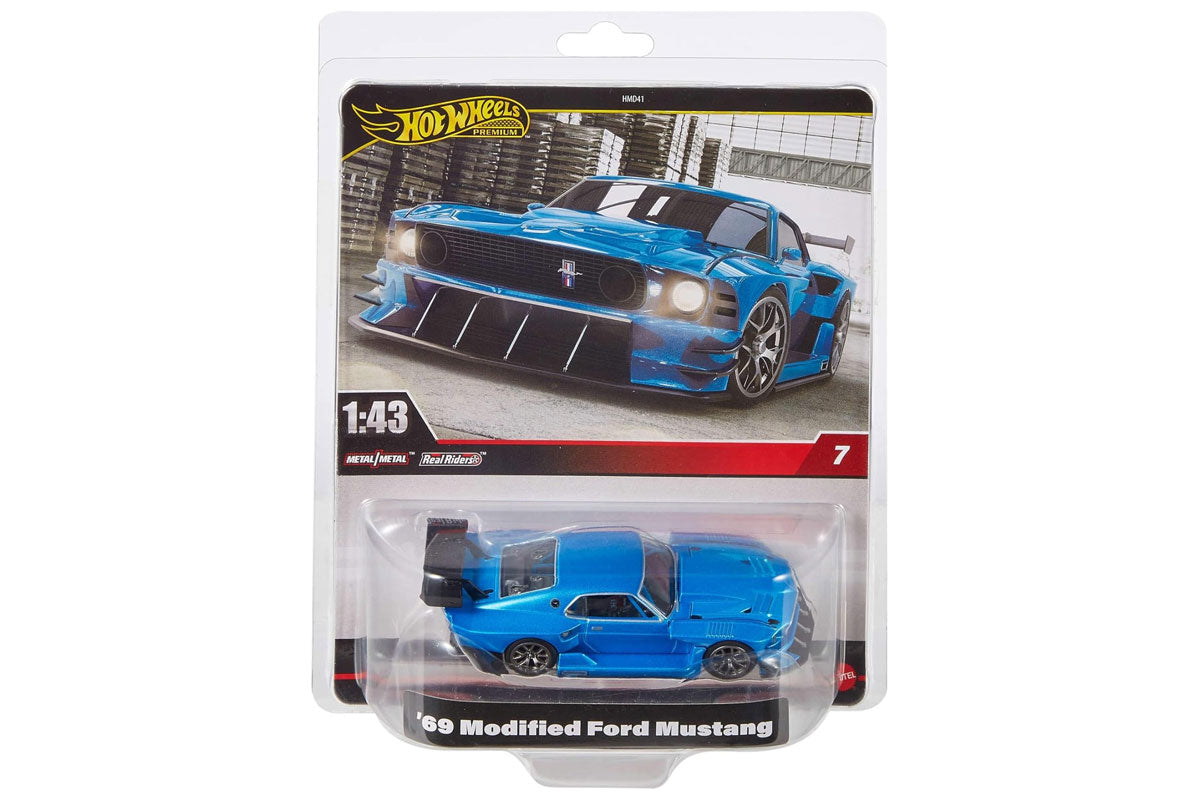 Ford Mustang modificat 1969 - 1/43 Hot Wheels Premium