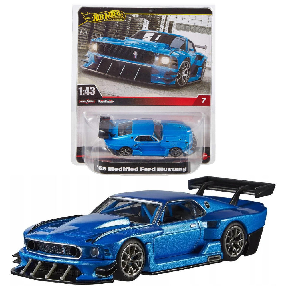 Ford Mustang modificat 1969 - 1/43 Hot Wheels Premium