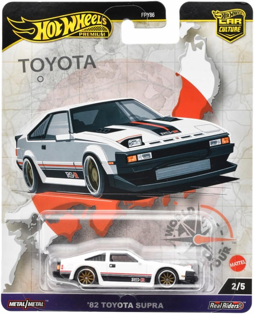 Toyota Supra 1982 - 1/64 Hot Wheels Premium