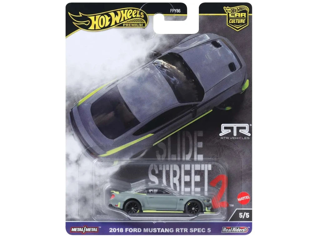 Ford Mustang RTR Spec 5 2018 - 1/64 Hot Wheels Premium