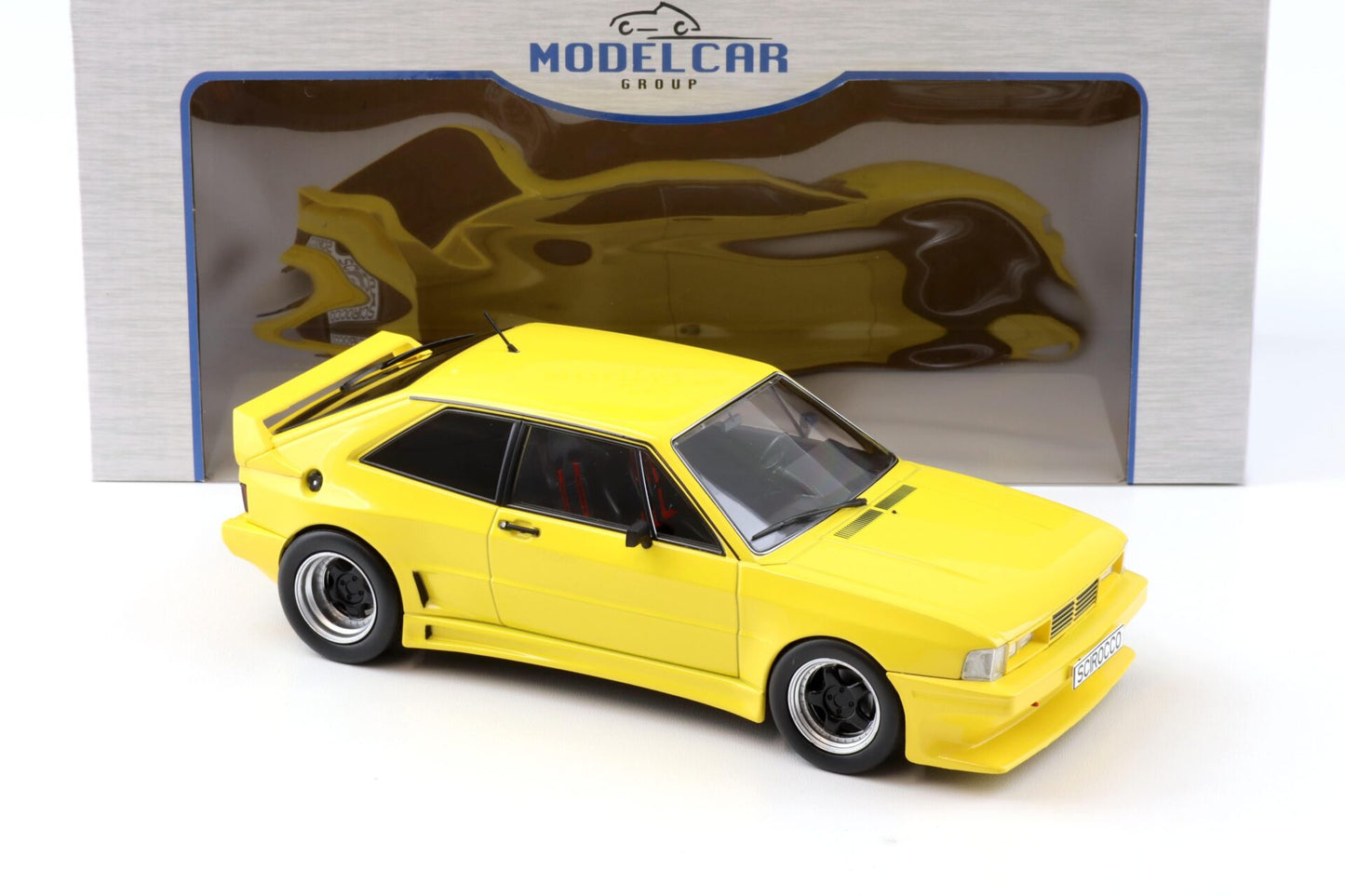 Volkswagen Scirocco Rieger GTO galben - 1/18 Model Car Group