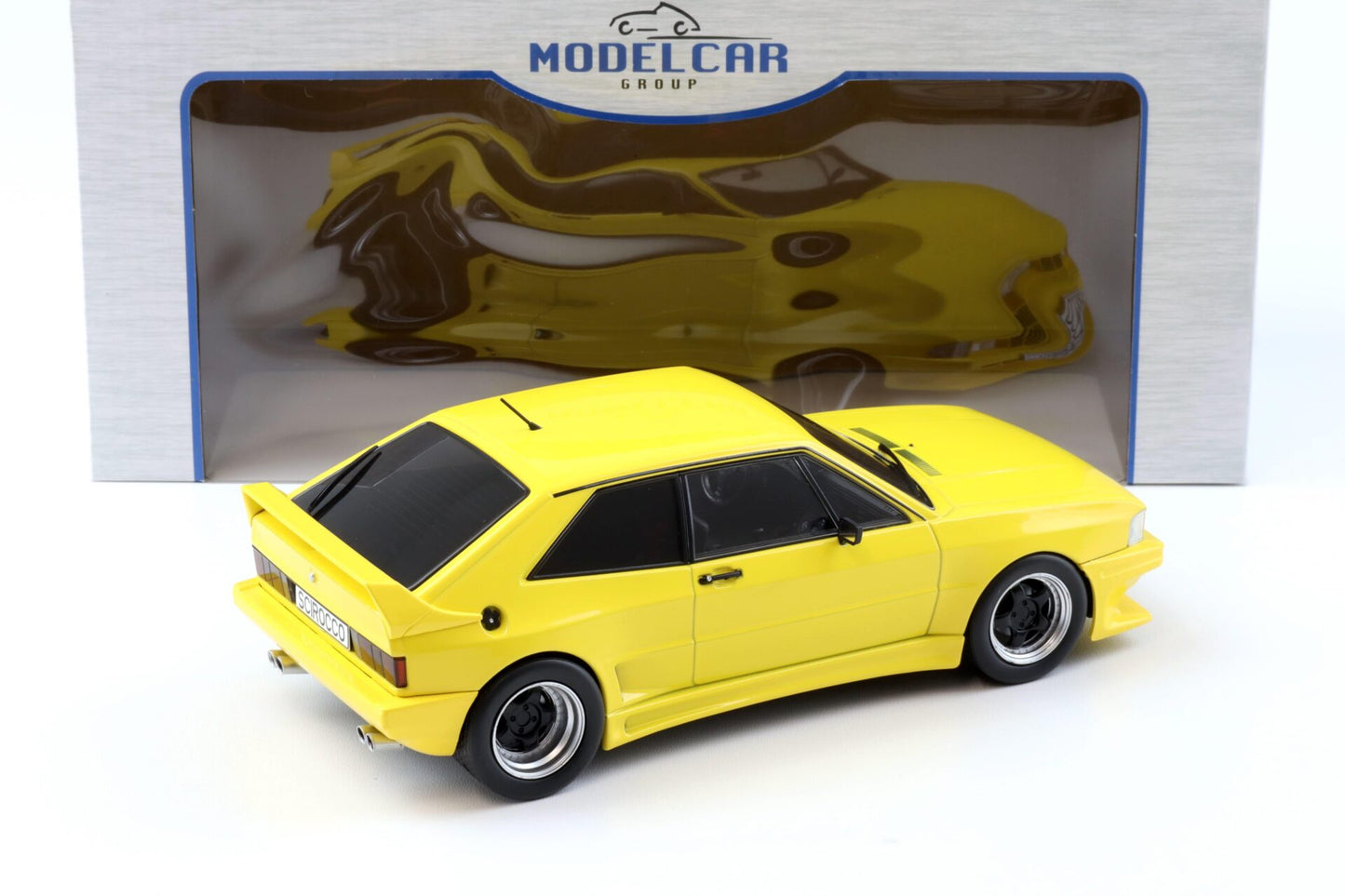 Volkswagen Scirocco Rieger GTO galben - 1/18 Model Car Group