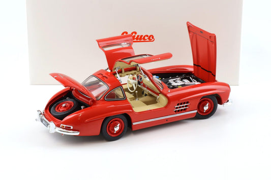 Mercedes-Benz 300 SL Coupe W198 rosu - 1/18 Schuco