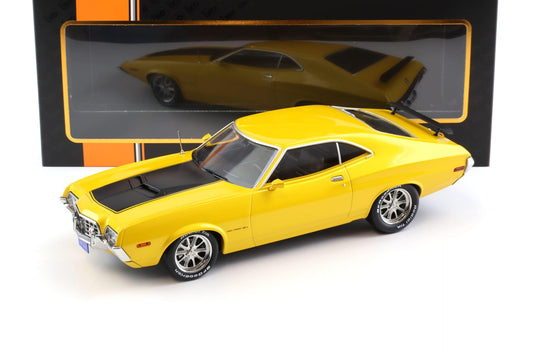 Ford Gran Torino Sport 2-Door 1972 galben - 1/18 Ixo Models