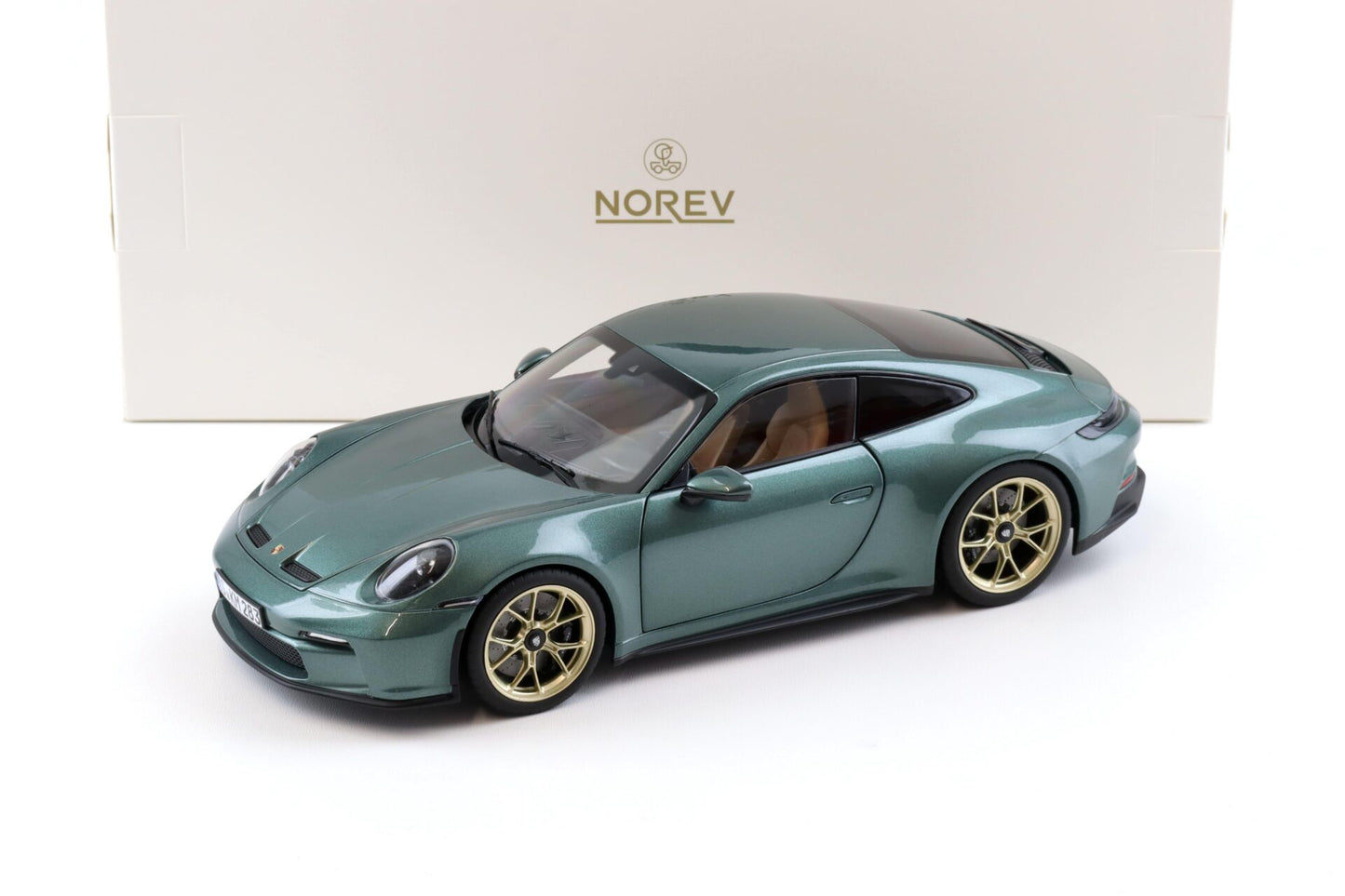 Porsche 911 GT3 2021 malachite green metallic - 1/18 Norev