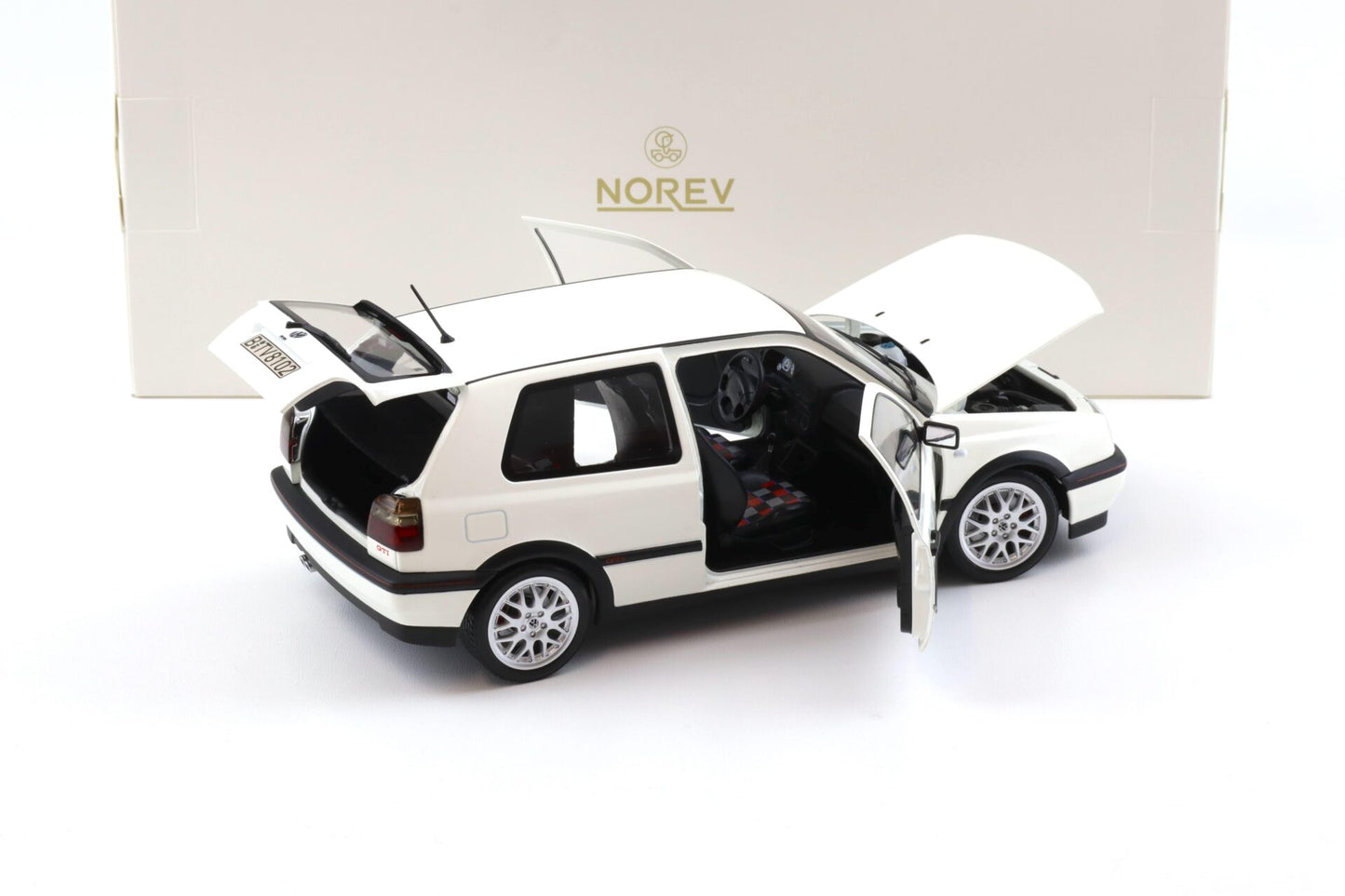 Golf III GTI 1996 20 years anniversary edition candy white - 1/18 Norev