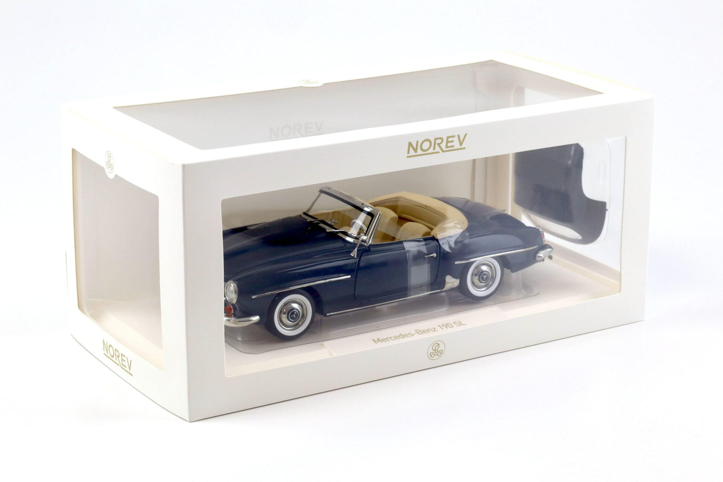 Mercedes-Benz 190 SL 1957 Middle blue - 1/18 Norev