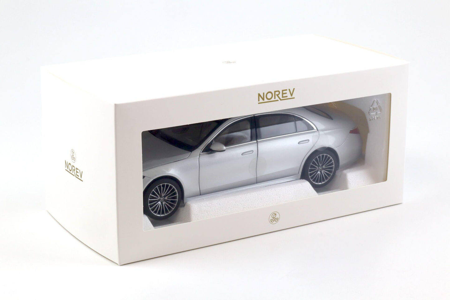 Mercedes-Benz S-Class AMG-Line 2021 argintiu - 1/18 Norev