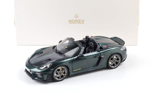 Porsche 718 Spyder RS 2023 weissach pack verde inchis - 1/18 Norev