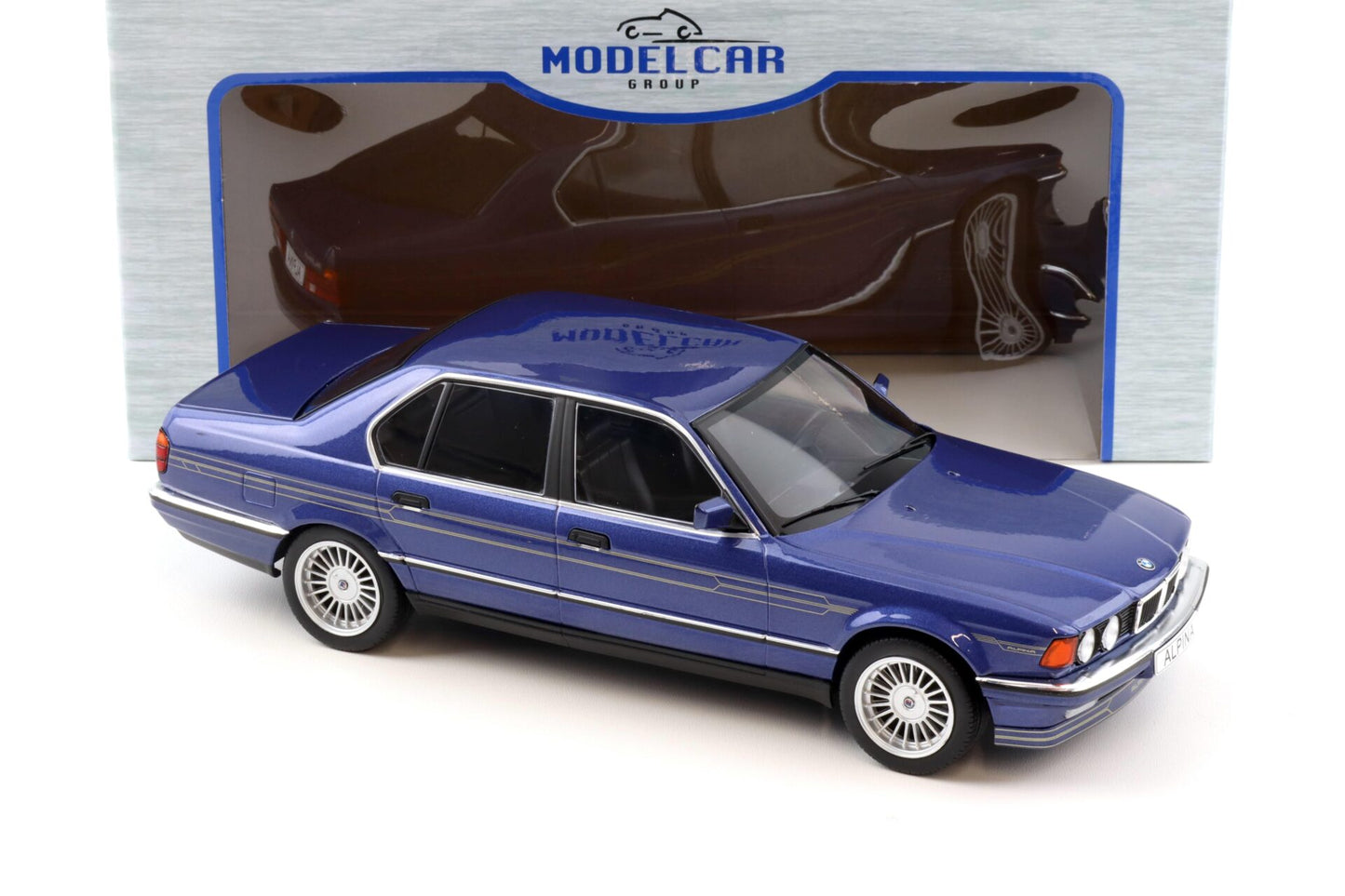 BMW E32 Alpina B11 3.5 bleumarin - 1/18 Model Car Group