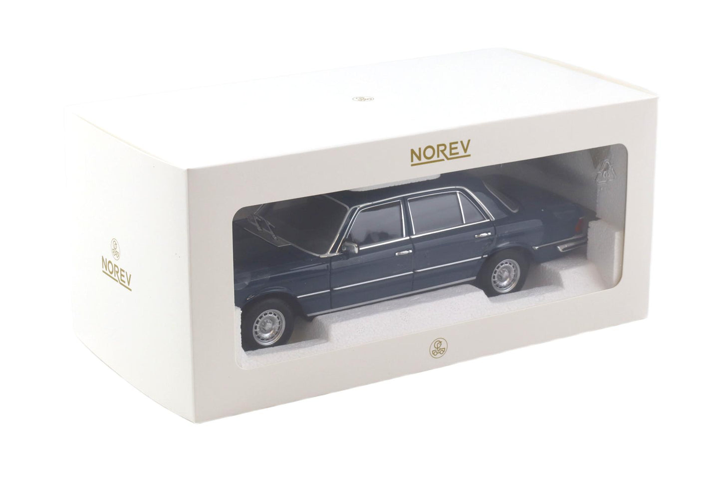 Mercedes-Benz 350 SEL 1979 hansa blue - 1/18 Norev