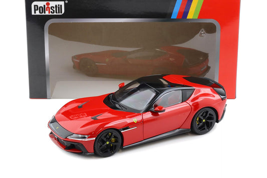 Ferrari 12 Cilindri rosu - 1/18 Polistil