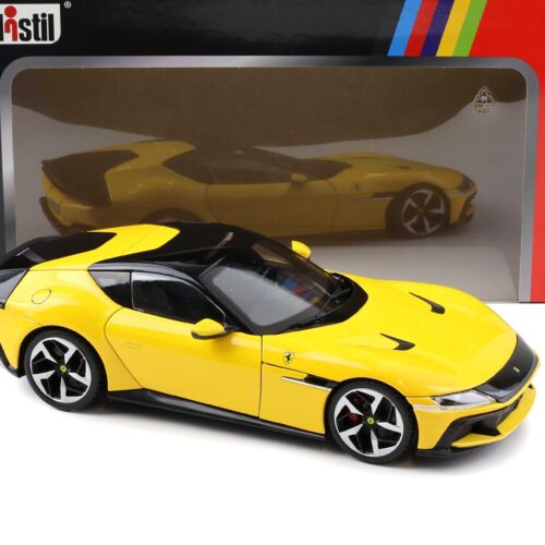 Ferrari 12 Cilindri galben - 1/18 Polistil