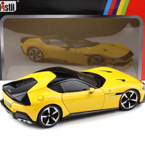 Ferrari 12 Cilindri galben - 1/18 Polistil