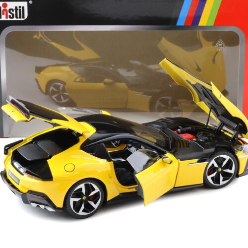 Ferrari 12 Cilindri galben - 1/18 Polistil