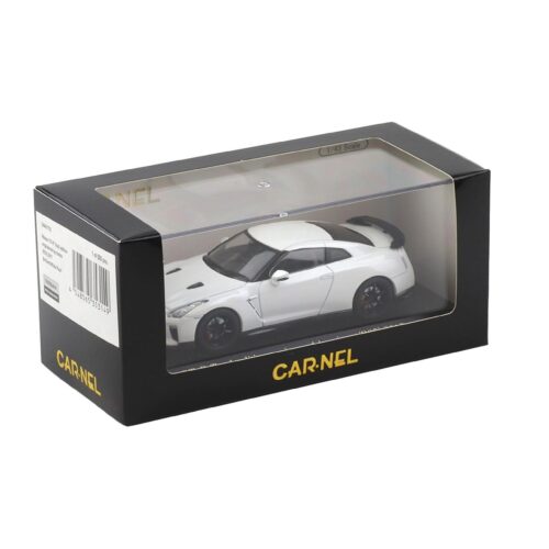 Nissan GT-R Track edition engineered by nismo R35 2017 cu vitrina plexiglass - 1/43 CAR-NEL by Kyosho Corporation