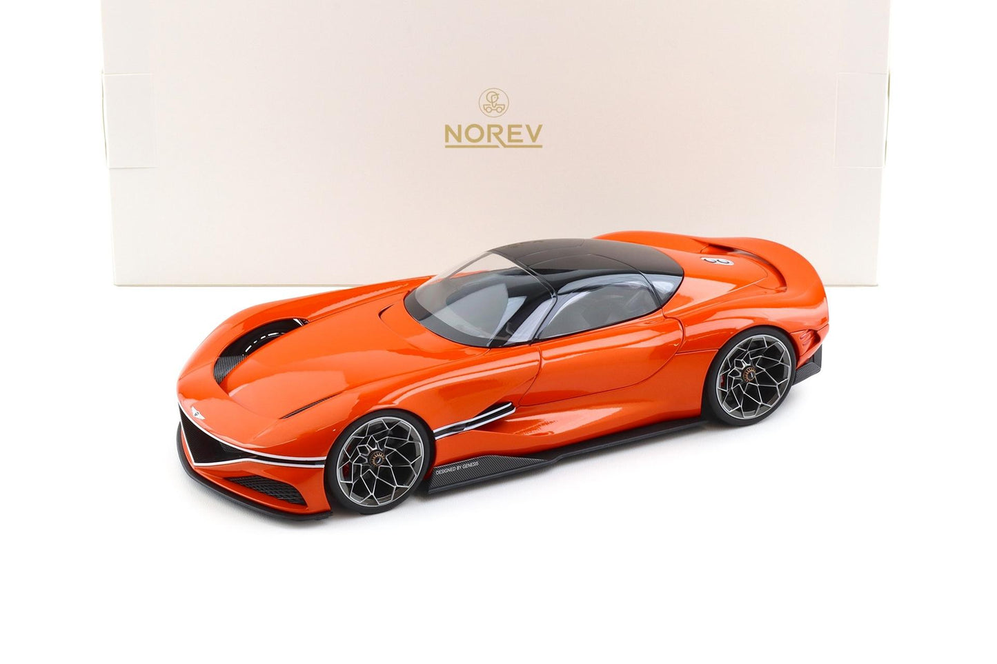 Genesis X Gran Berlinetta VGT 2024 orange metallic - 1/18 Norev