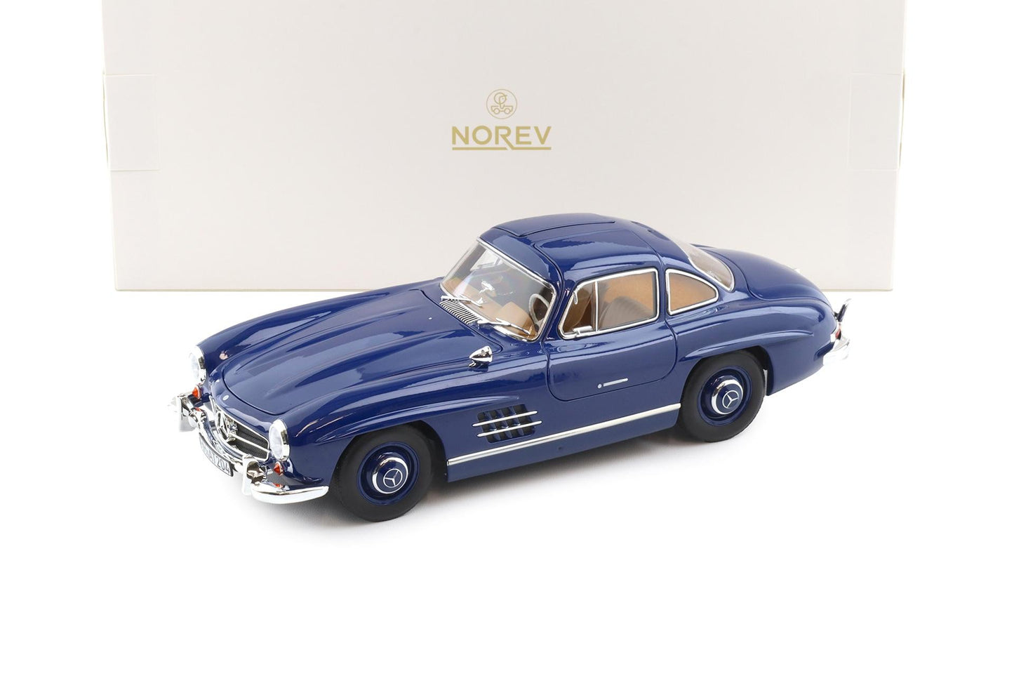 Mercedes-Benz 300 SL 1954 blue - 1/18 Norev