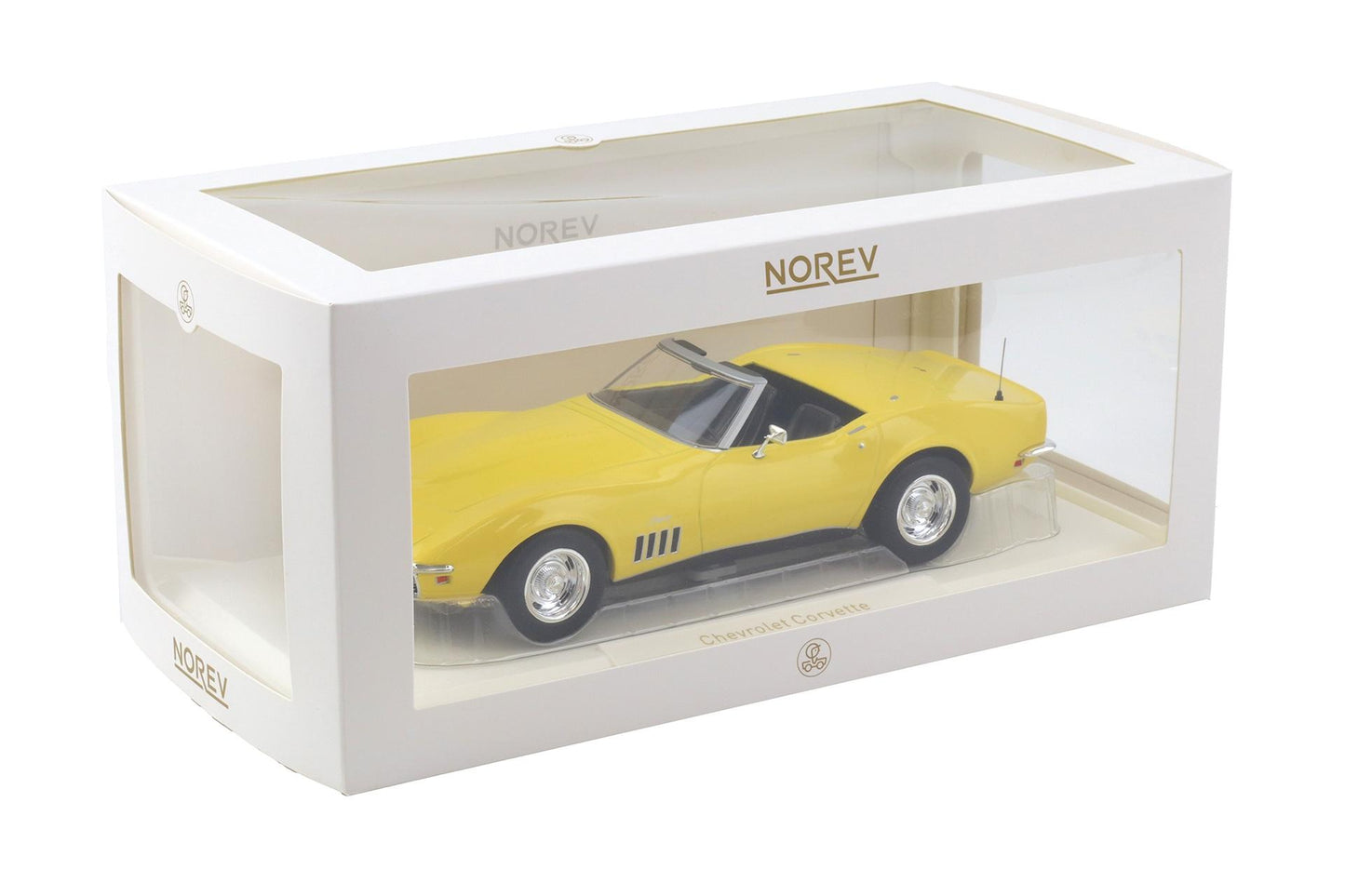 Chevrolet Corvette Cabriolet 1969 Daytona Yellow - 1/18 Norev