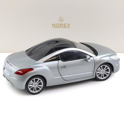 Peugeot RCZ 2010 mercury grey - 1/18 Norev