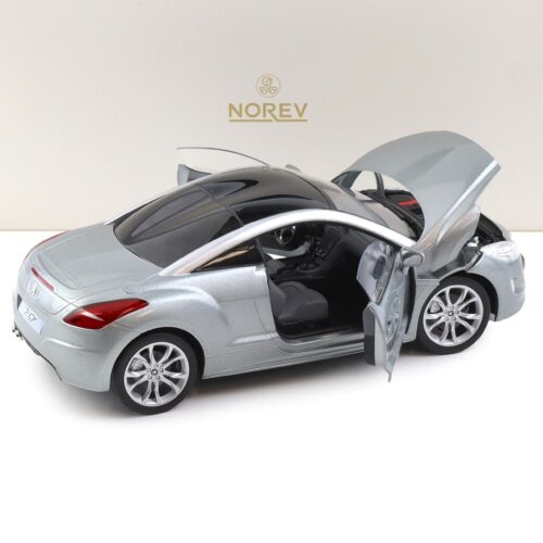 Peugeot RCZ 2010 mercury grey - 1/18 Norev