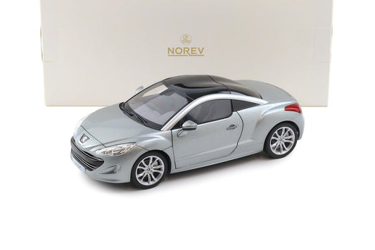 Peugeot RCZ 2010 mercury grey - 1/18 Norev