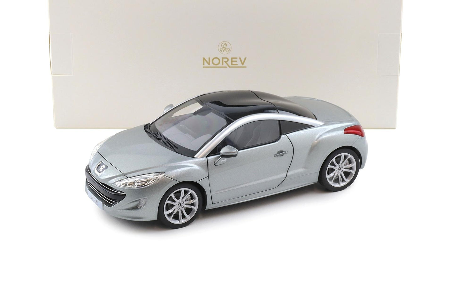 Peugeot RCZ 2010 mercury grey - 1/18 Norev