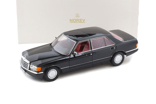 Mercedes-Benz 560 SEL W126 1991 negru - 1/18 Norev