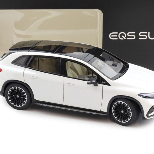Mercedes-Benz EQS SUV 2022 diamond white - 1/18 NZG