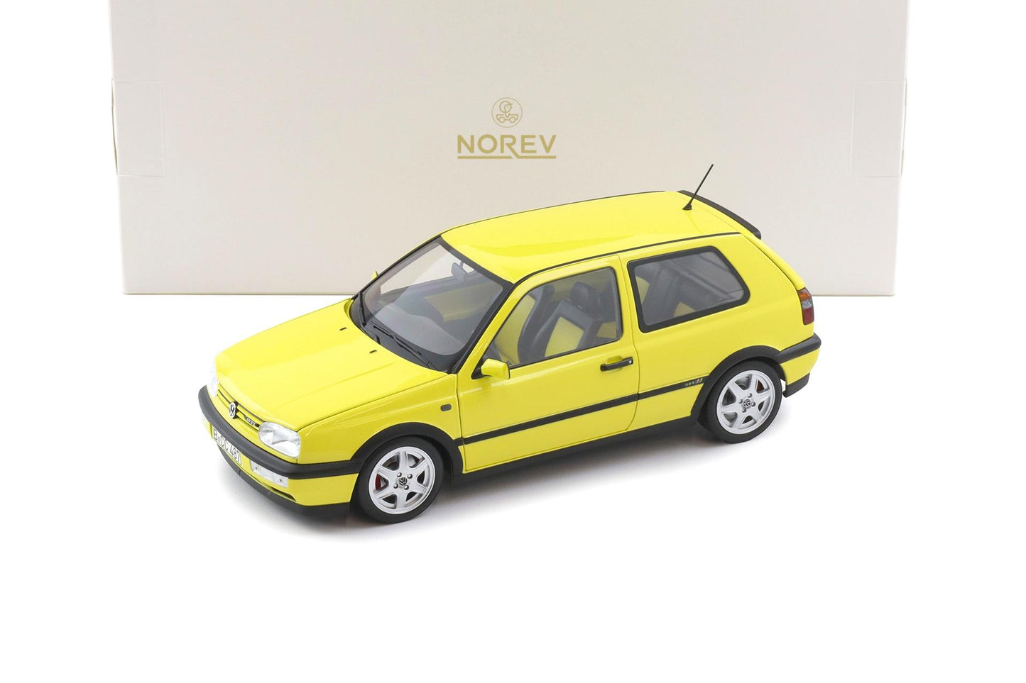 VW Golf III GTi 1994 color concept yellow - 1/18 Norev