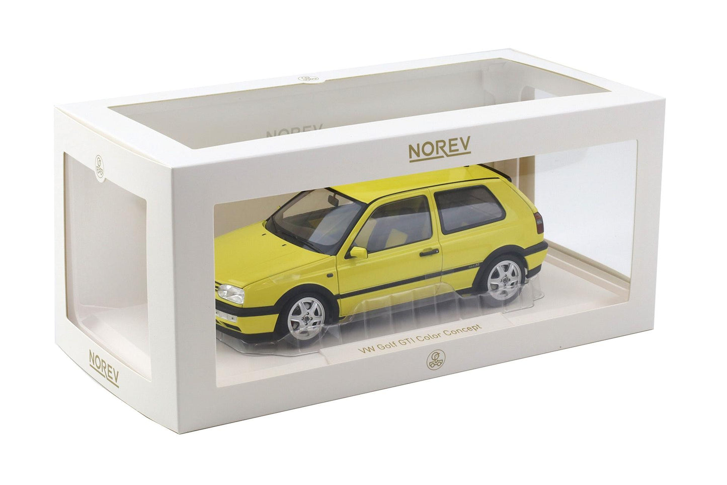 VW Golf III GTi 1994 color concept yellow - 1/18 Norev